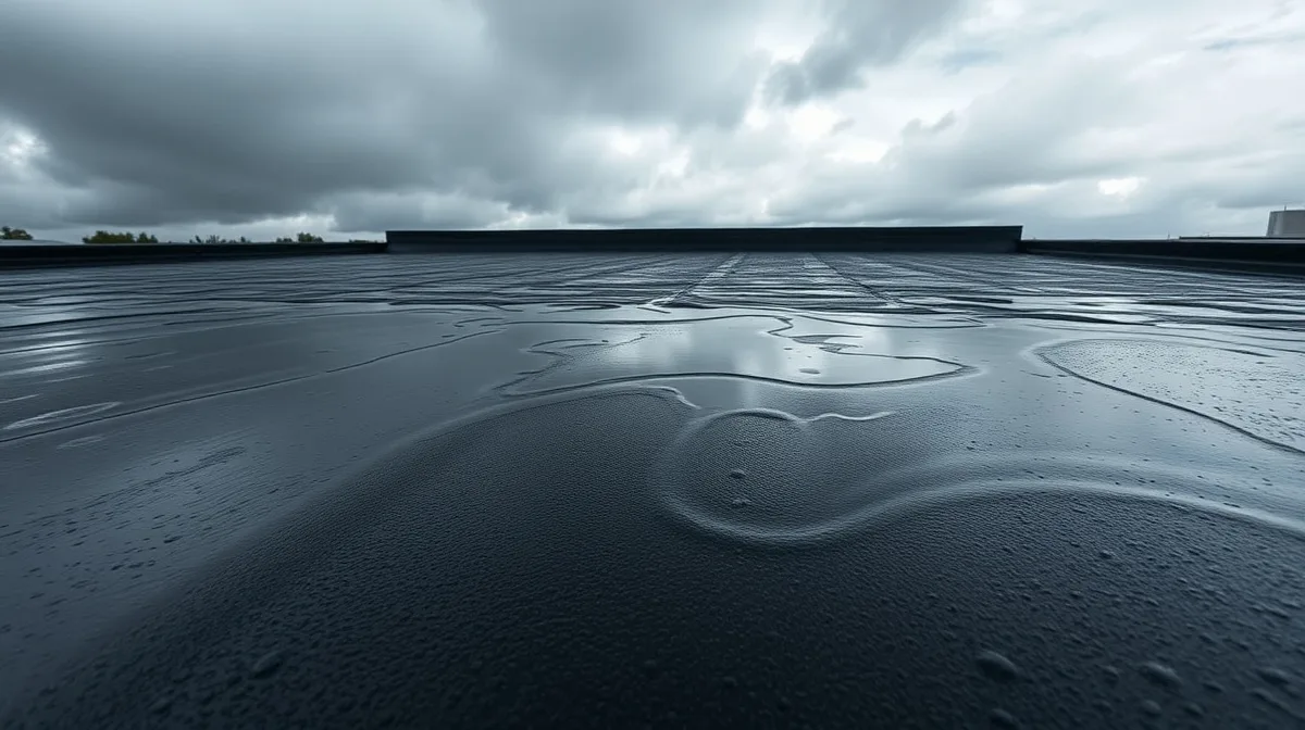 Ponding Water on Your EPDM Roof: When It's a Problem and How to Fix It